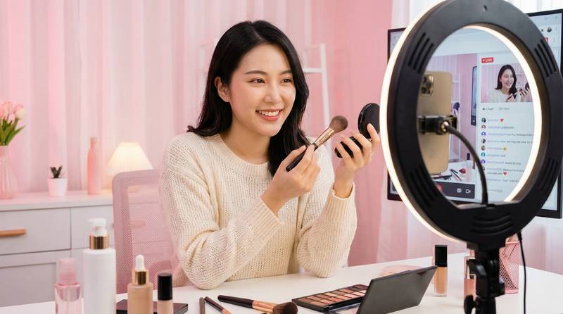 国产视频美妆教程视频